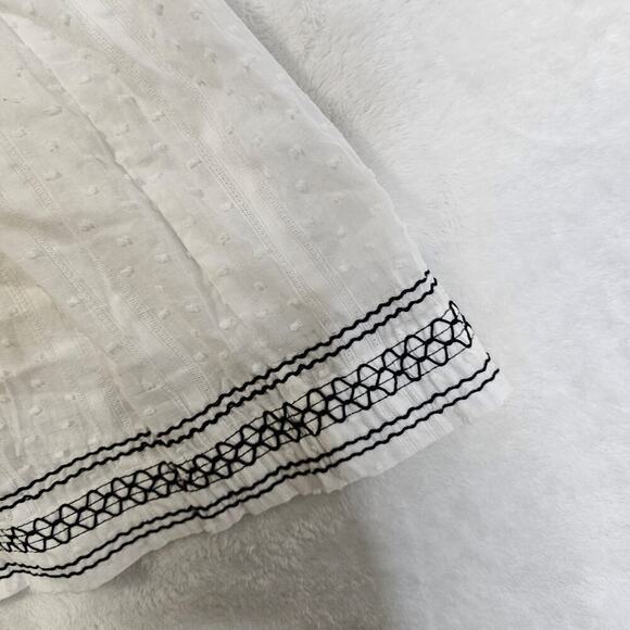 OLIVACEOUS SzM Off White Cream Midi SemiMaxi dress. Square NeckMidiSemiMaxiFlare - Picture 14 of 16